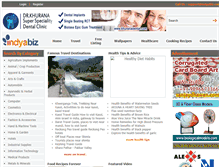 Tablet Screenshot of indyabiz.com